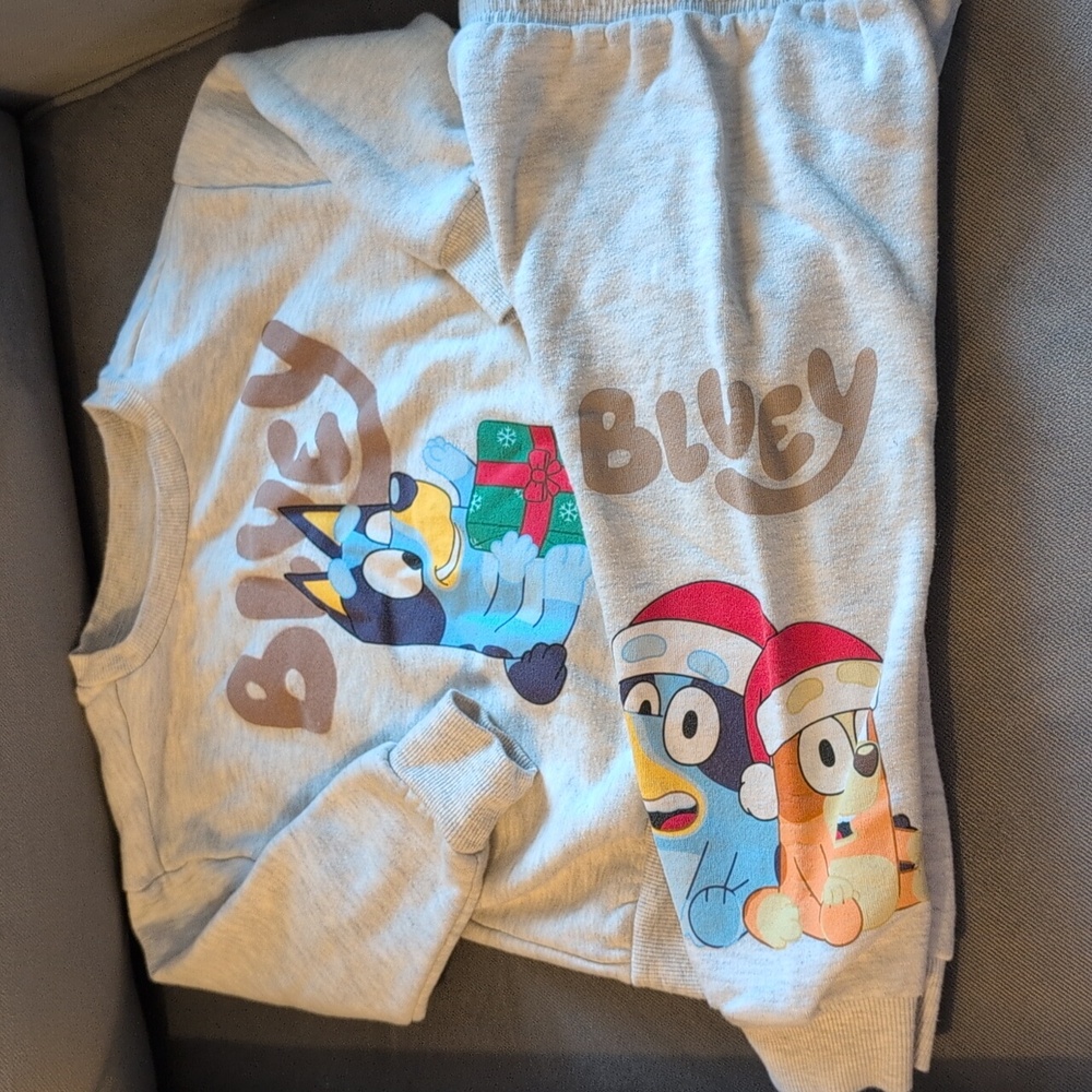 Bluey Two Piece Christmas Sweatsuit